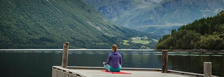 Finding the flow with yoga and running