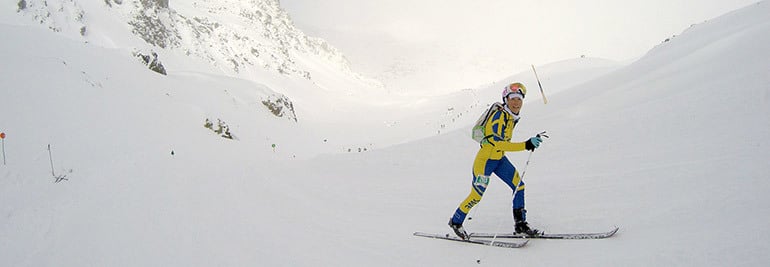 Uphill talk with Emelie Forsberg