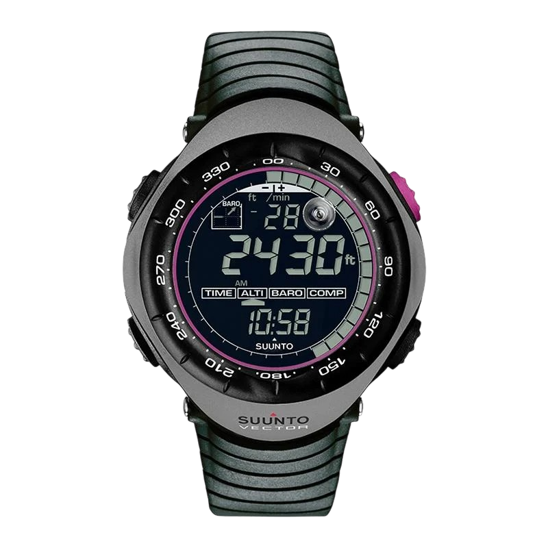 SUUNTO VECTOR デジタル腕時計 ホワイト Suunto Vector HR White - Heart rate monitoring outdoor watch