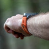 Suunto 24mm Athletic 7 Silicone Strap Granite Orange Size S+M Watch Band