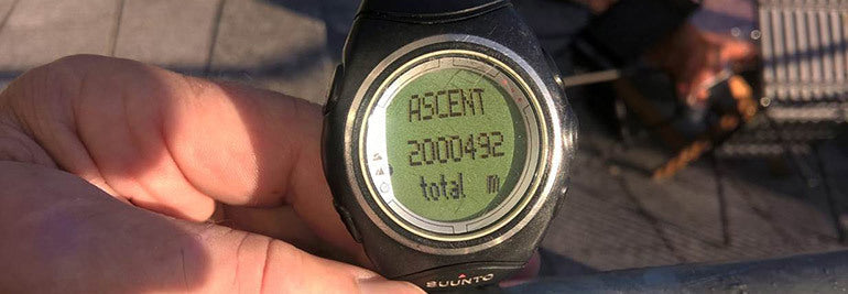 This retiree climbed 2 million height meters – and recorded every single one on his Suunto