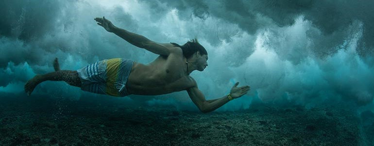 Justin Lewis takes over @suuntodive instagram