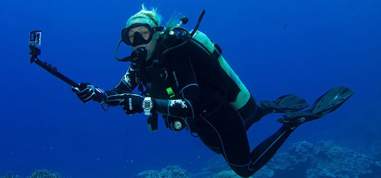 Dive like a Scuba Diver Girl