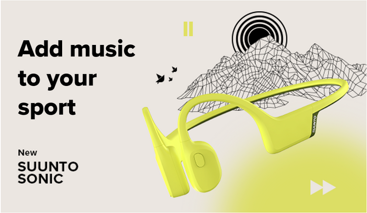 New Suunto Sonic headphones
