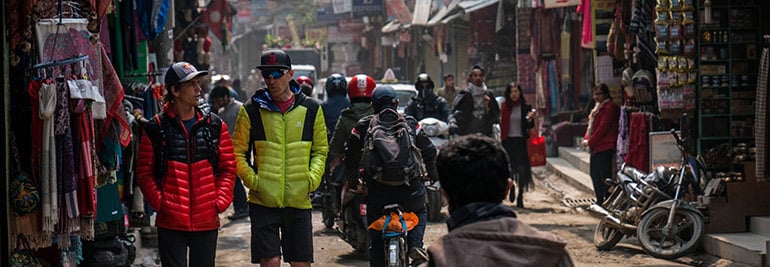 Where is Ryan Sandes right now? Far, far away in the Himalayas and hopefully moving very fast