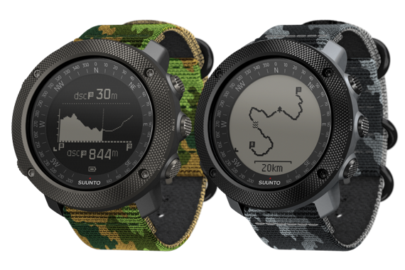 Suunto Traverse Alpha collection grows with two camouflage patterned variants – Woodland and Concrete
