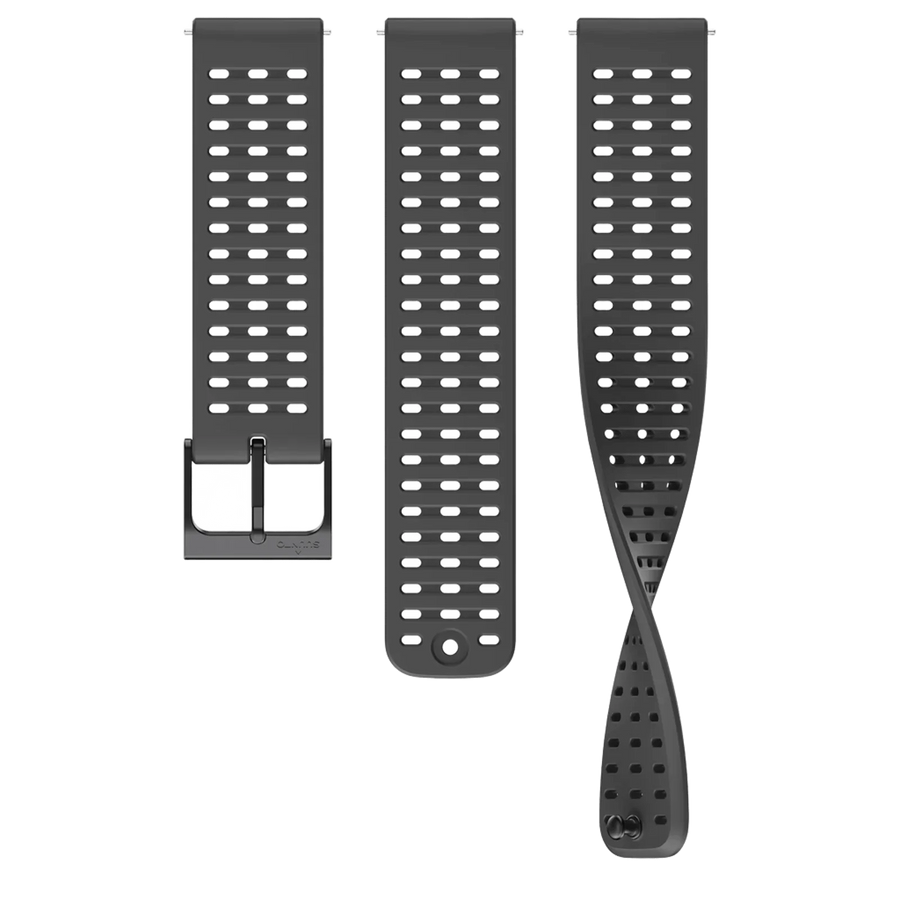 Suunto 22mm Athletic 2 Silicone Strap All Black S+M