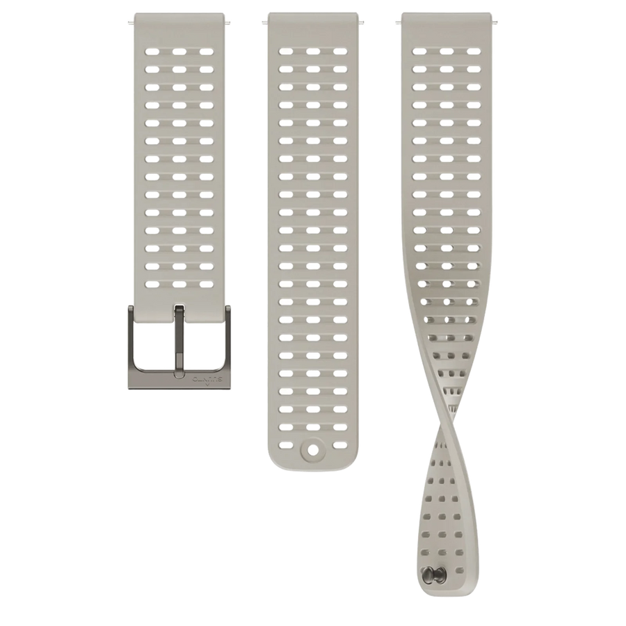 Bracelet Silicone 22 Mm Suunto Athletic 2 Sand Gray S+m