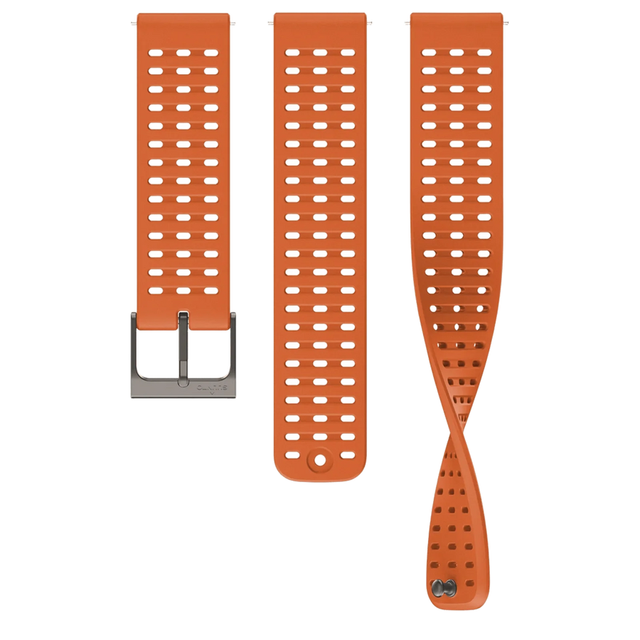 Suunto 22 Mm Athletic 2 Silikonarmband Canyon Orange S+m