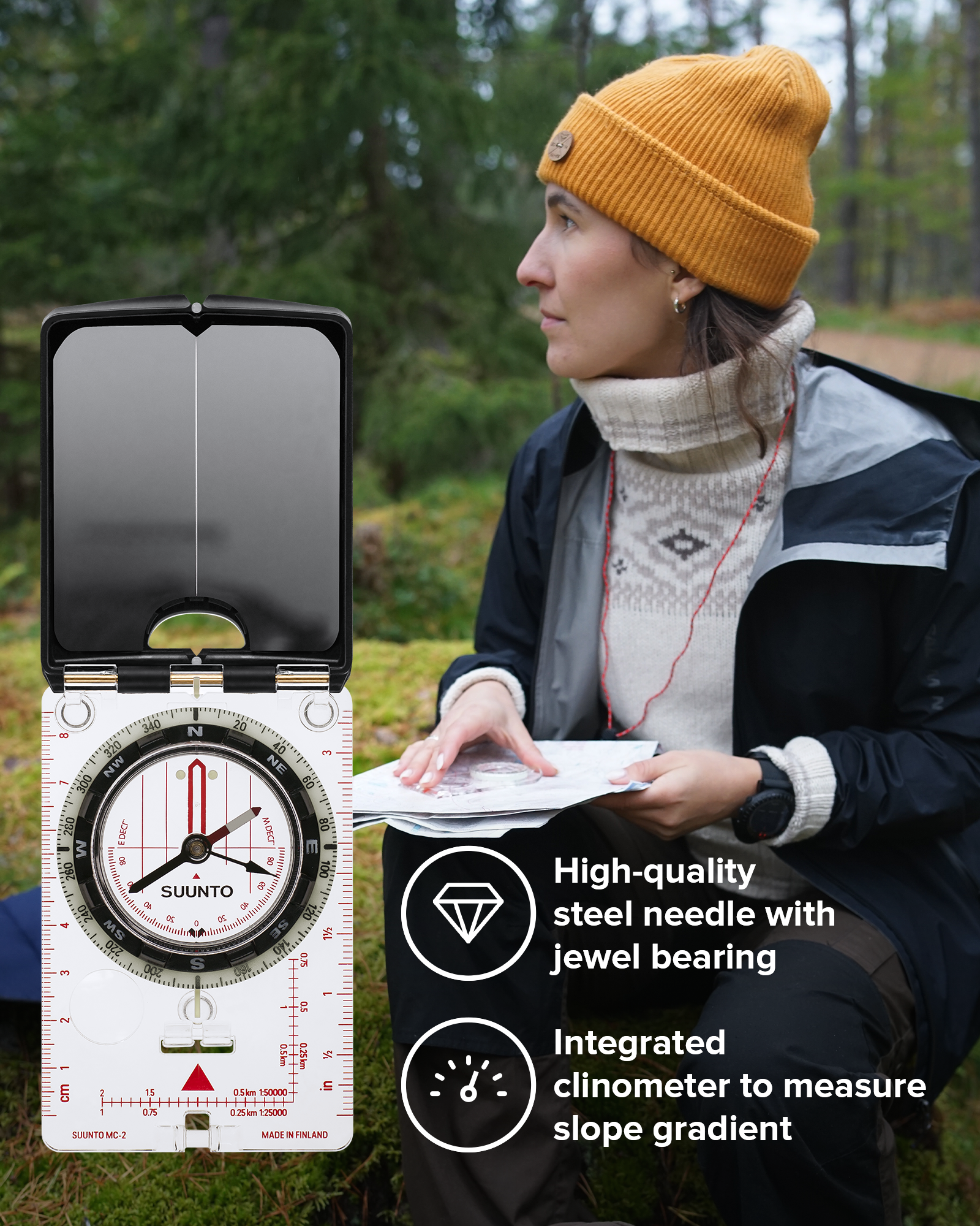 Suunto Mc-2 Nh Mirror Compass