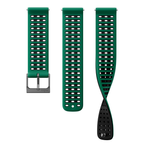 Suunto 22mm Athletic 9 Silicone Strap Pine Green S+M