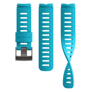 Suunto 22mm Dive 1 Silicone Strap Aqua Blue S+M