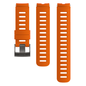 Suunto 22 mm Dive 1 correa de silicona Tangerine S+M