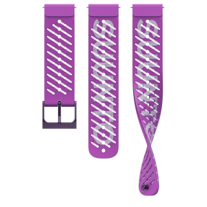 Suunto 22mm Athletic 5 Silicone Strap Orchid Purple S+M