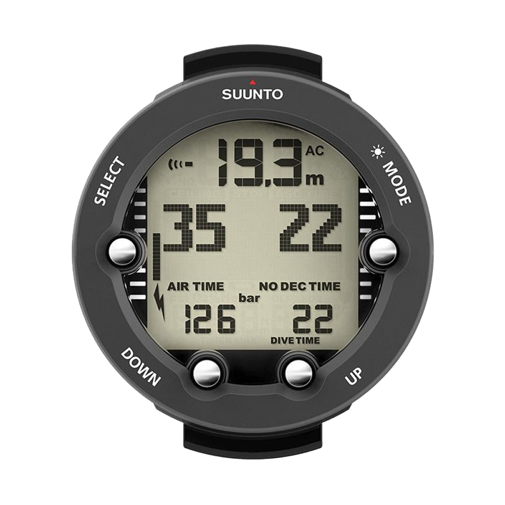 Suunto Vyper Novo Graphite - USB cable, Bungee and rubber boot sold separately