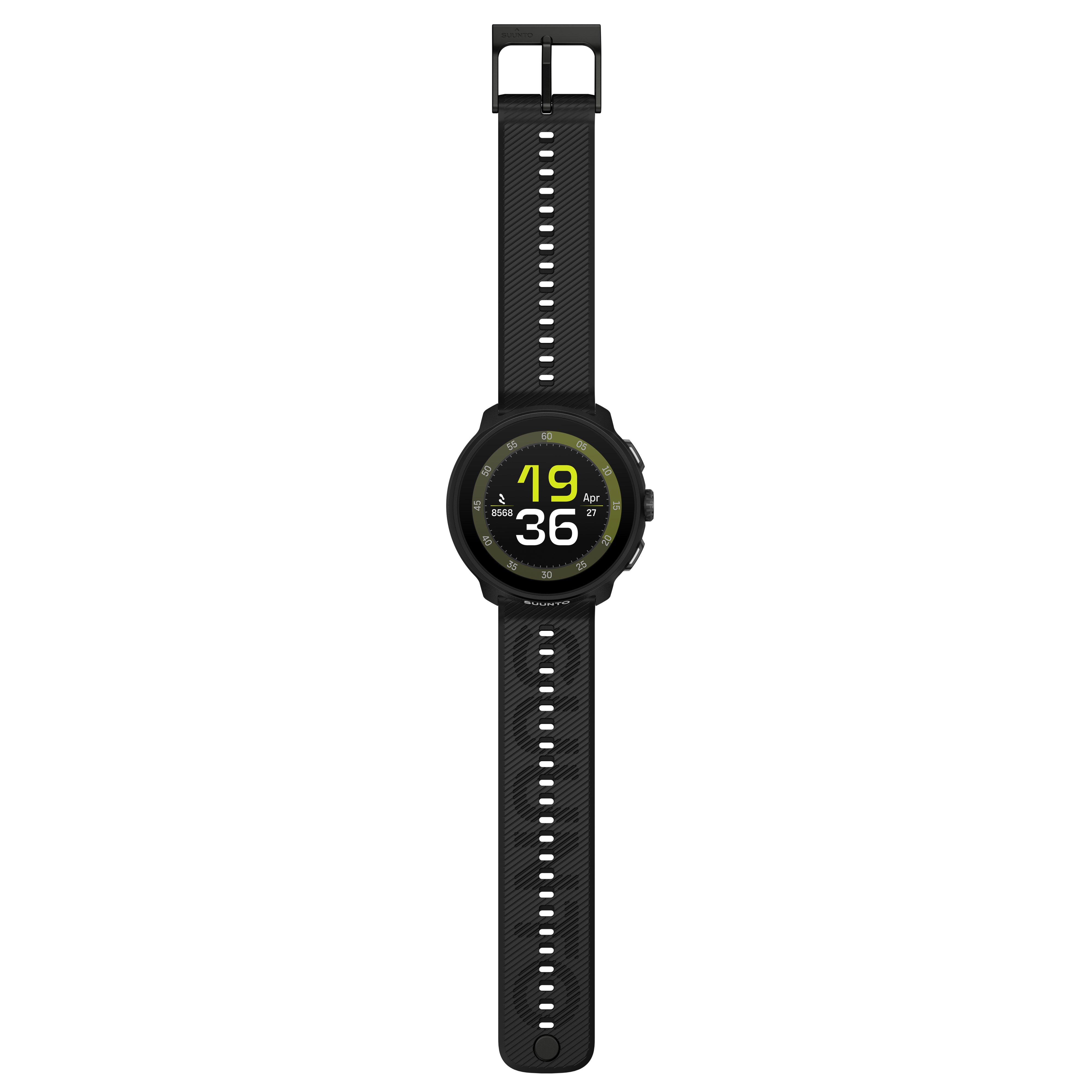 Pasek Silikonowy Suunto Athletic 6 O Szerokości 22 Mm All Black S+m