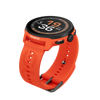 Suunto 22mm Athletic 6 Silicone Strap Coral Orange S+M