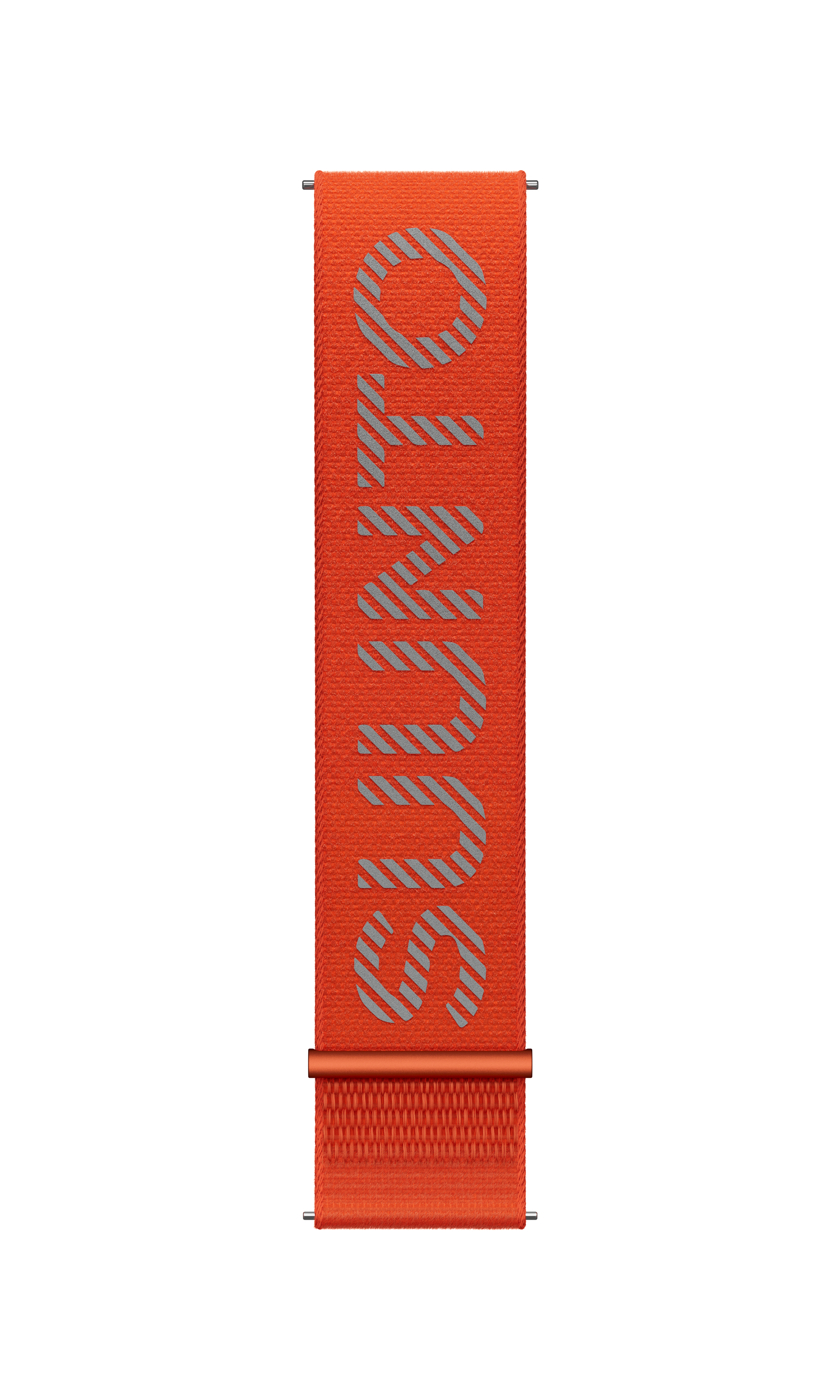 Correa textil de cierre loop Suunto de 22 mm Athletic 7 Coral Orange S/M + M/L