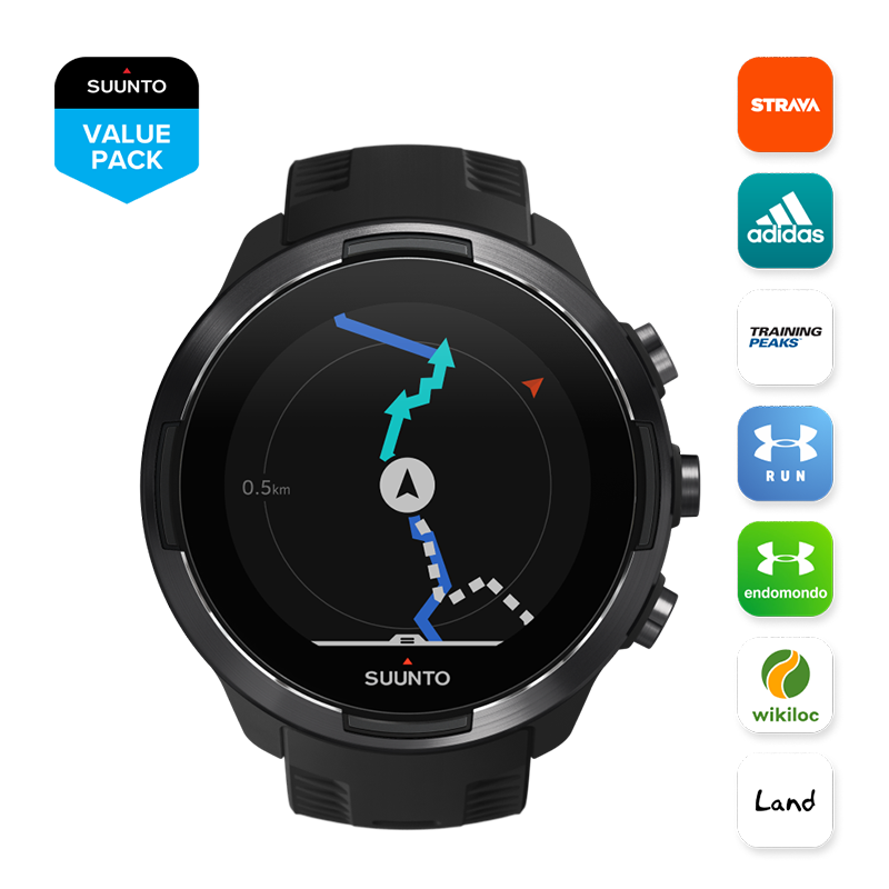 Suunto 9 Baro Reacondicionado Black