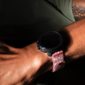 Correa de silicona Suunto Athletic 6 de 22 mm PWRUP Red S+M