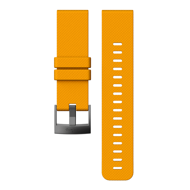 Suunto Traverse Amber Silicone Strap