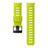 Suunto 24mm Dive 1 Silicone Strap Lime Black Size M
