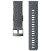 Suunto 24mm Explore 1 Silicone Strap Graphite Gray Size M Watch Band