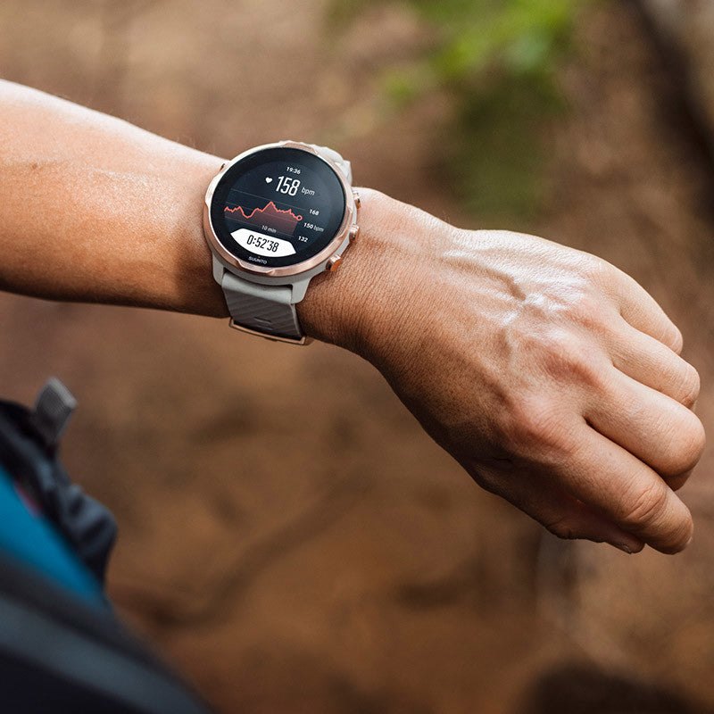 Suunto 24mm Urban 3 SILICON STRAP SAND/ROSEGOLD M