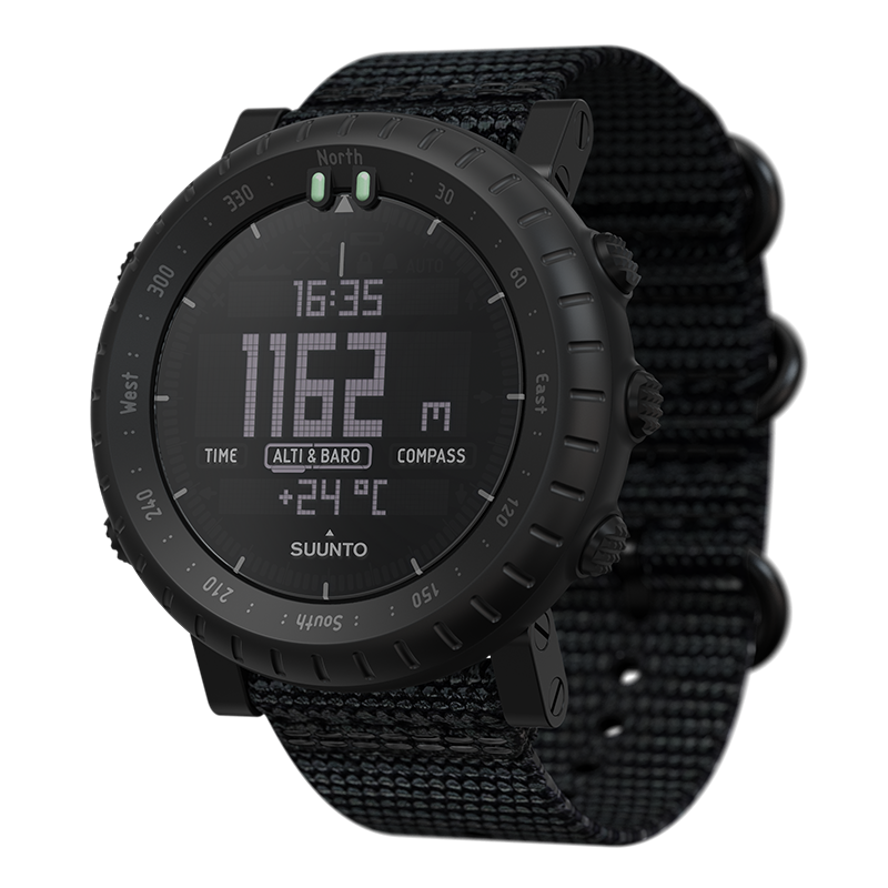 Refurbished Suunto Core Alpha Stealth Sports Watch