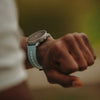Suunto 9 Peak Moss Gray on wrist