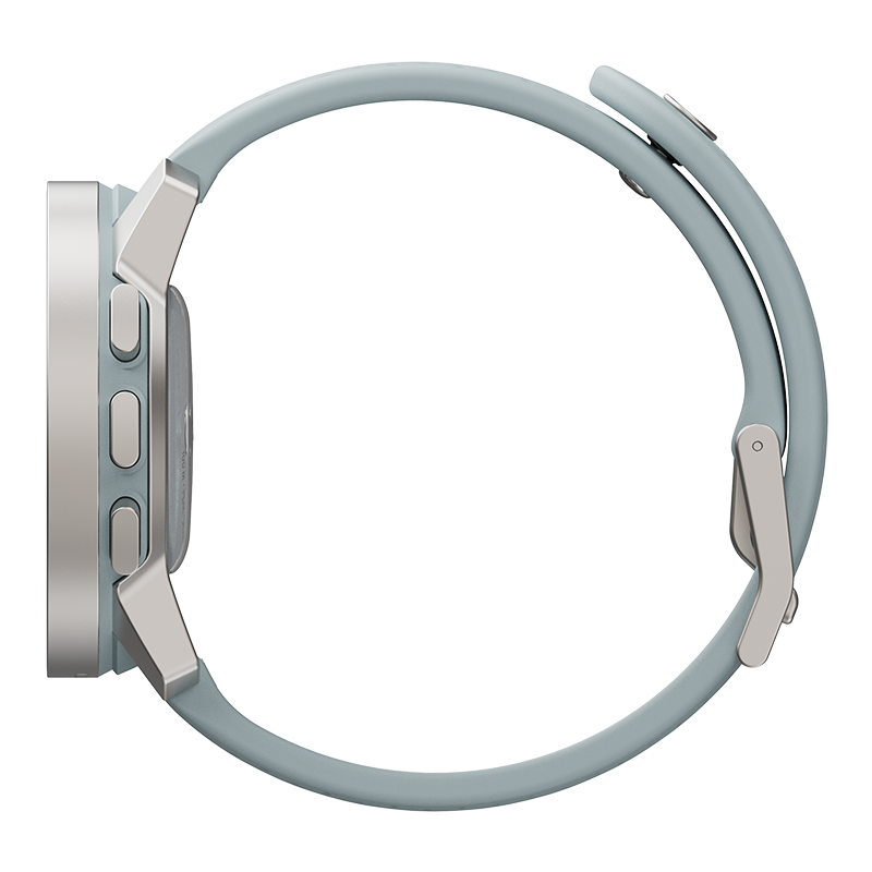 Suunto 9 Peak Moss Gray side view