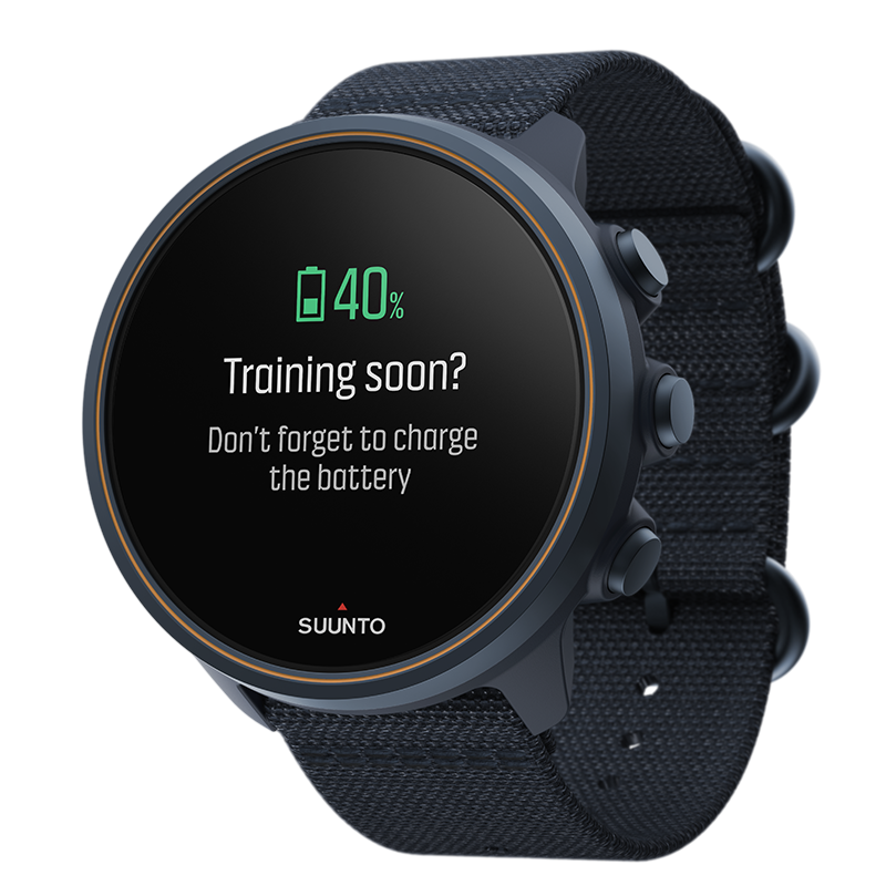 ساعت کوهنوردی SUUNTO 9 BARO GRANITE BLUE TITANIUM