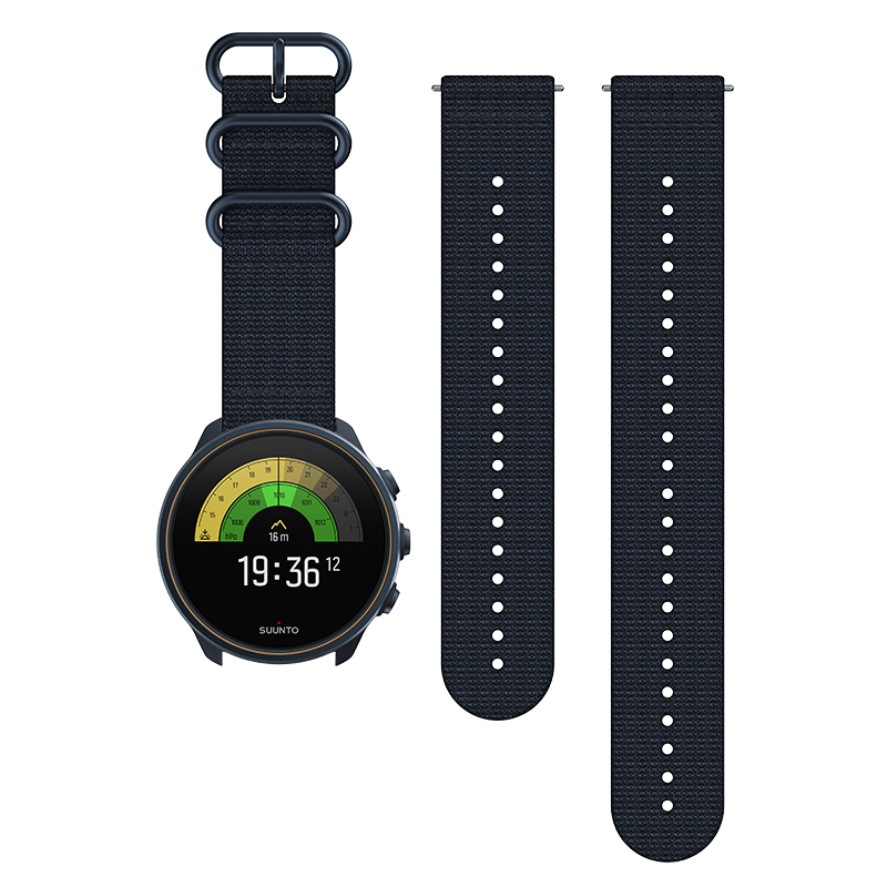 SUUNTO 9 BARO Granite Blue Titanium GPS Sports Watch