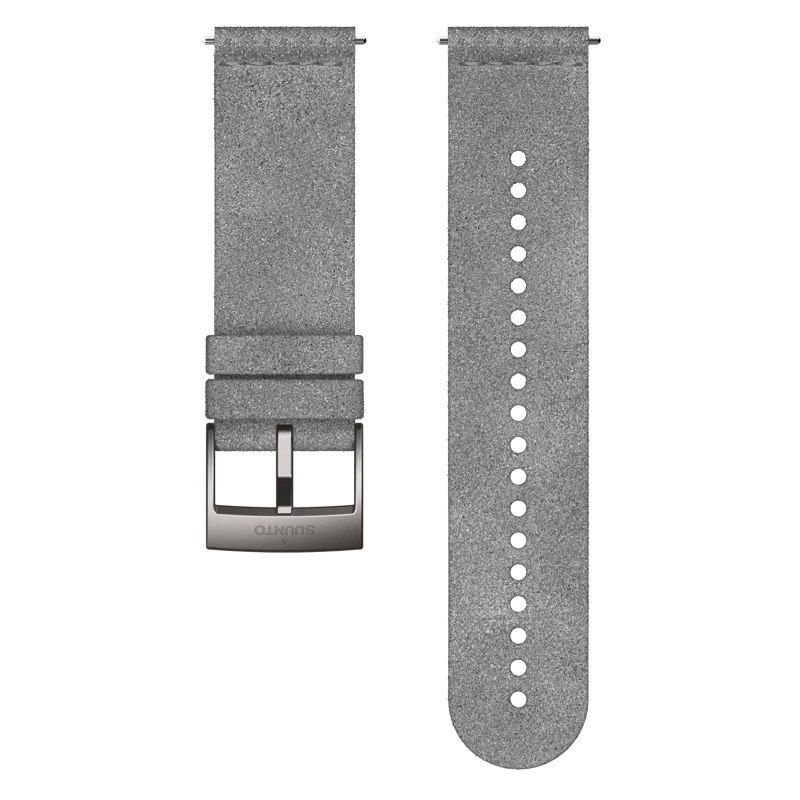 Suunto 24mm Urban 5 Microfiber Strap Grey Steel Size M Watch Band