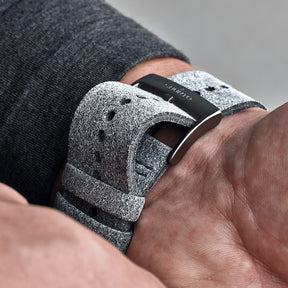 Suunto 24mm Urban 5 Microfiber Strap Grey Steel Size M Watch Band