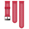 Suunto 24mm Athletic 1 Silicone Strap Red Grey Size S+M Watch Band