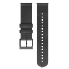 Suunto 22mm Urban 6 Leather Strap All Black M Watch Band