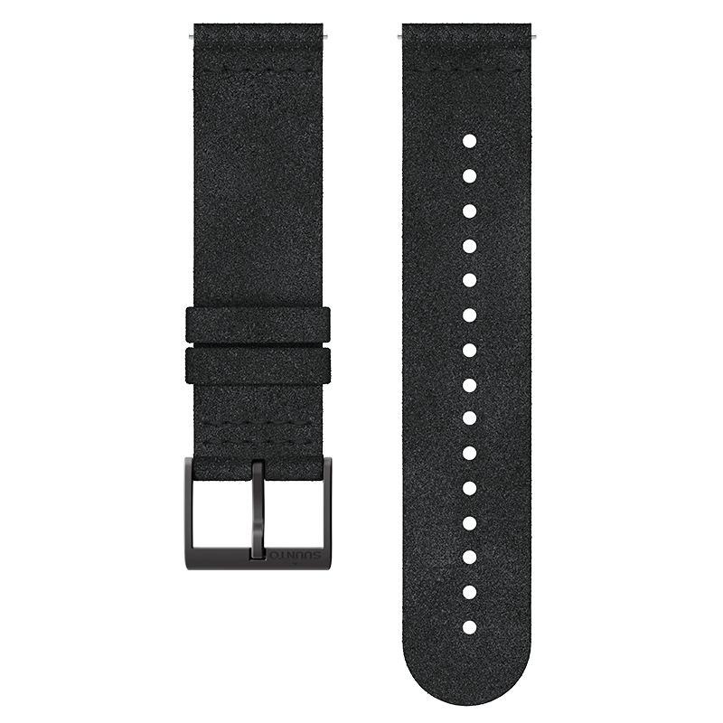 Correa De Microfibra Suunto Urban 4 De 20 Mm Black Black Size S