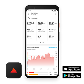Suunto App activity summary