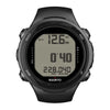 Suunto D4i Novo Black -USB cable and extension strap included