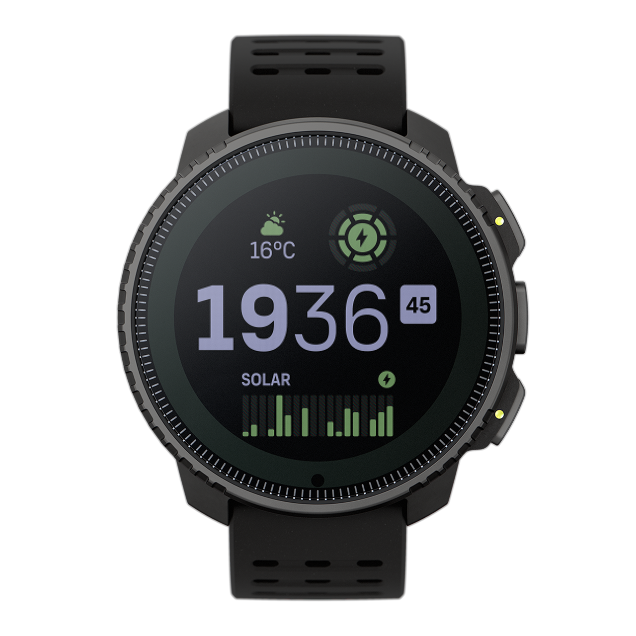 Refurbished Suunto Vertical  Solar All Black