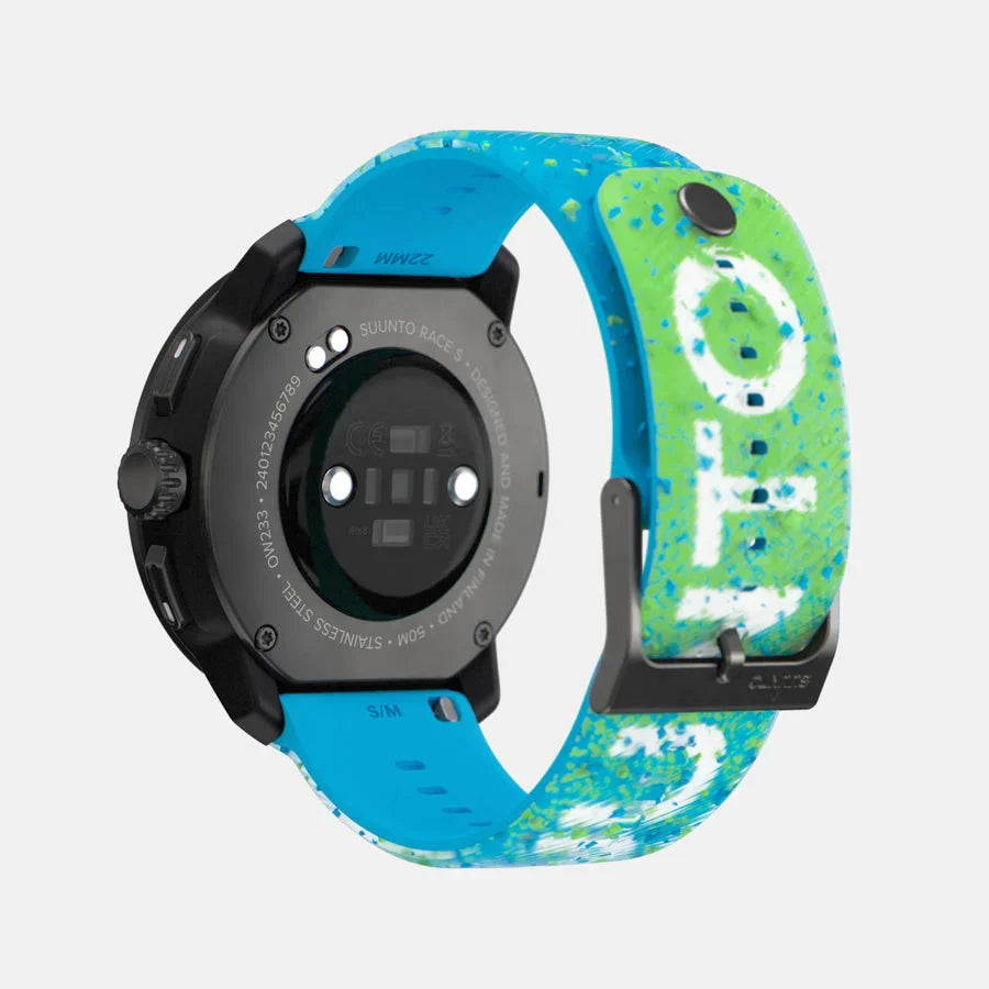 SUUNTO RACE S Power Blue GPS Sports Watch