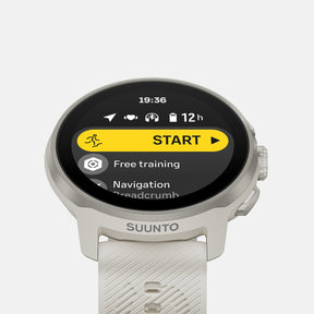 Suunto Run Frost Gray con correa de silicona