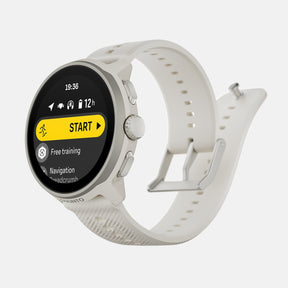 Suunto Run Frost Gray con correa de silicona