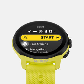 Suunto Run Lime con correa de silicona